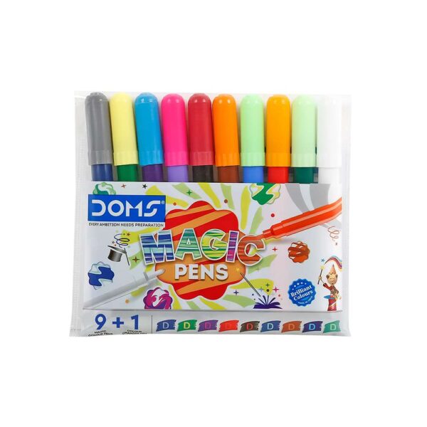 DOMS Magic Pens 10 Shades(9+1)